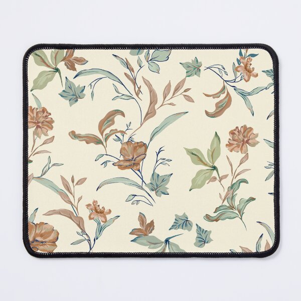 Item preview, Flowers ecru background designed and sold by Calimbo Studio.
