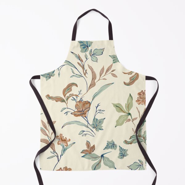 Item preview, Flowers ecru background designed and sold by Calimbo Studio.