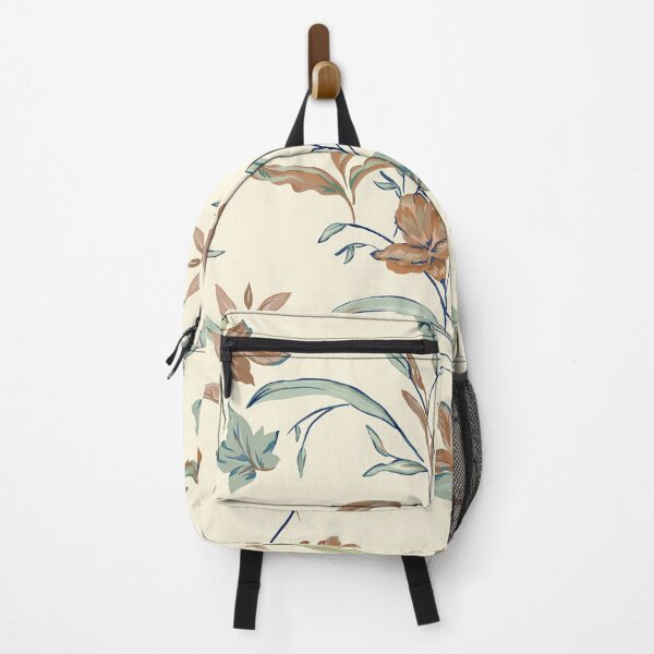 Item preview, Flowers ecru background designed and sold by Calimbo Studio.