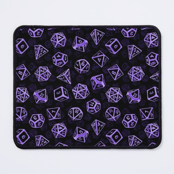 Item preview, D20 Dice Set Pattern (Purple) designed and sold by MaratusFunk.