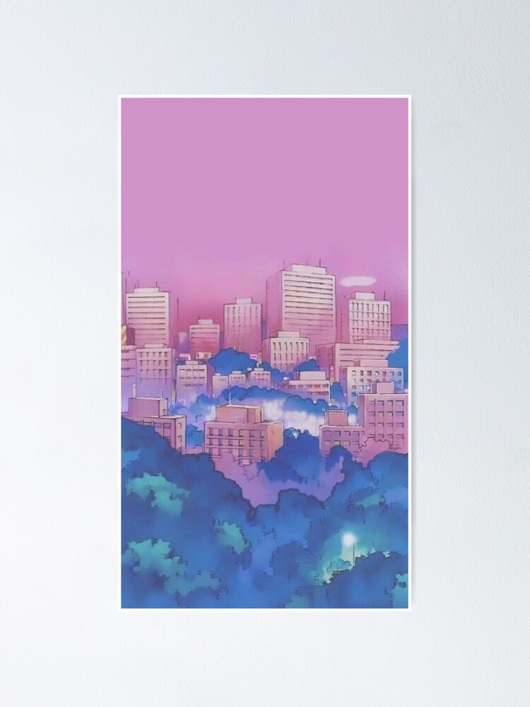 Póster «Paisaje urbano inspirado en el anime» de Freshfroot | Redbubble Póster «Paisaje urbano inspirado en el anime» de Freshfroot | Redbubble