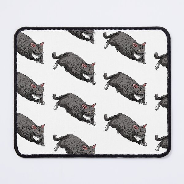 Item preview, Grey cat designed and sold by lost-souvenirs.