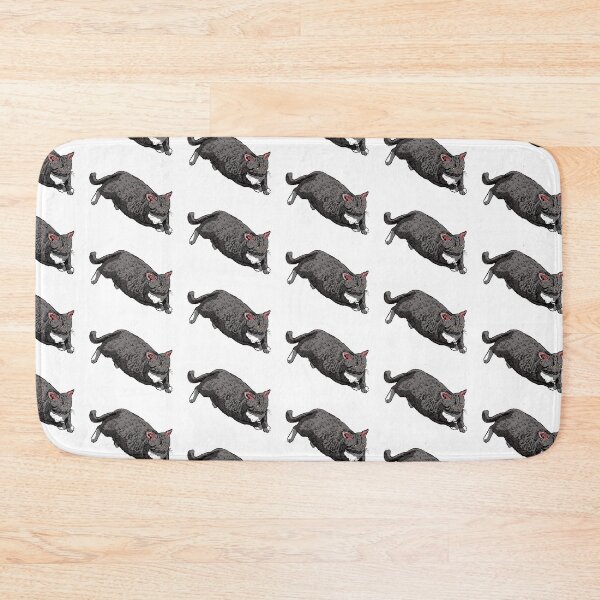 Item preview, Grey cat designed and sold by lost-souvenirs.