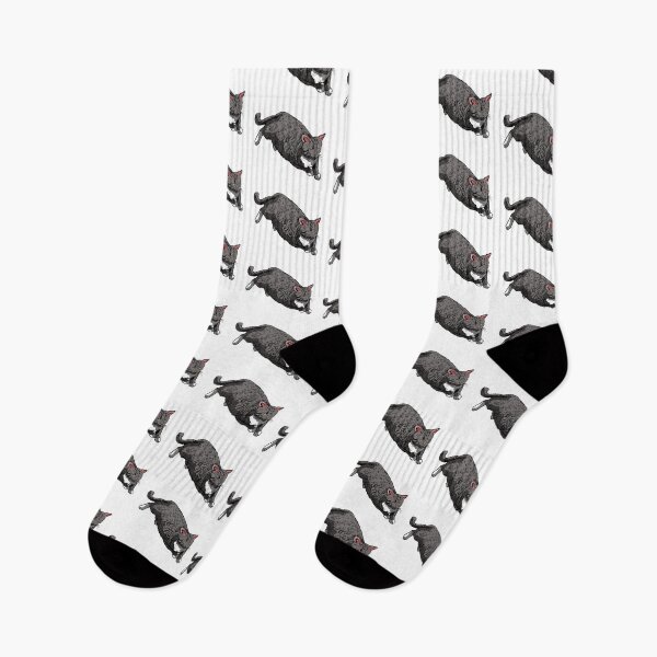 Item preview, Grey cat designed and sold by lost-souvenirs.