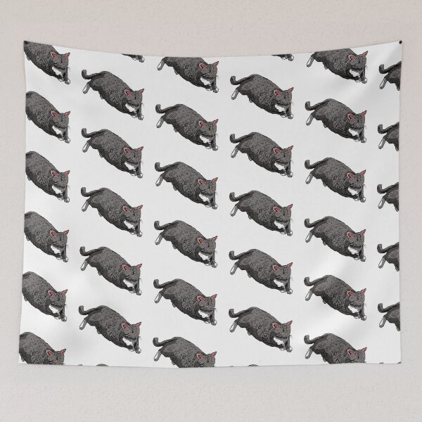 Item preview, Grey cat designed and sold by lost-souvenirs.