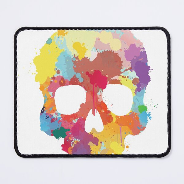 Item preview, Expressive Colorful Skull designed and sold by makart2.