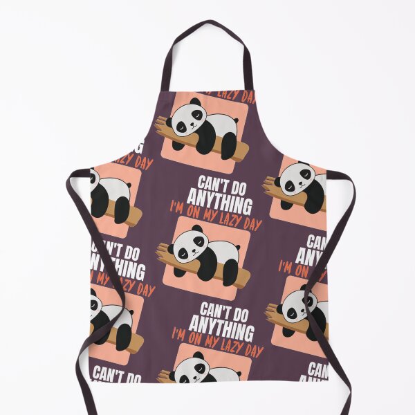 Item preview, Lazy Day Can't Do Anything, I'm On My Lazy Day Panda designed and sold by PixelsNotPens.