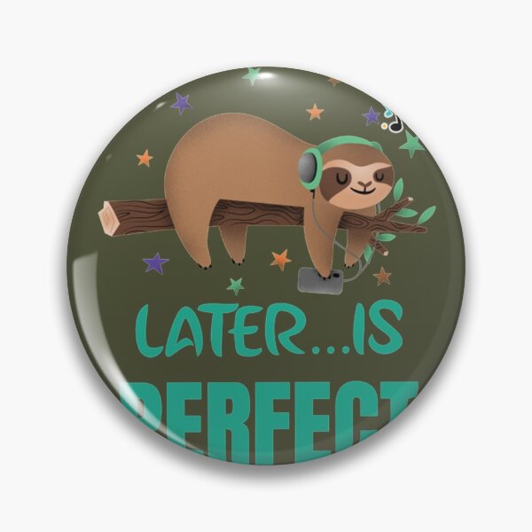 Item preview, Lazy Day Lazy sloth,lazy days,sleeping all day is amazing. designed and sold by PixelsNotPens.