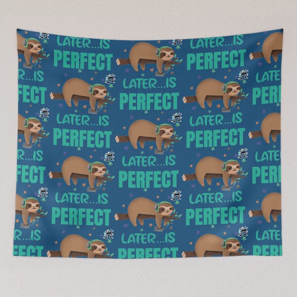 Item preview, Lazy Day Lazy sloth,lazy days,sleeping all day is amazing. designed and sold by PixelsNotPens.