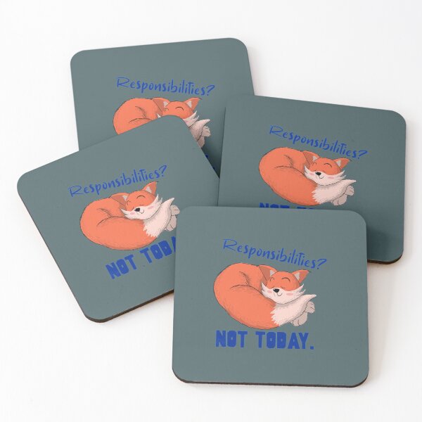 Item preview, Lazy Day Responsibilities_ Not Today designed and sold by PixelsNotPens.