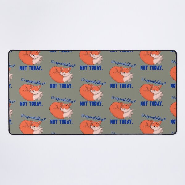 Item preview, Lazy Day Responsibilities_ Not Today designed and sold by PixelsNotPens.