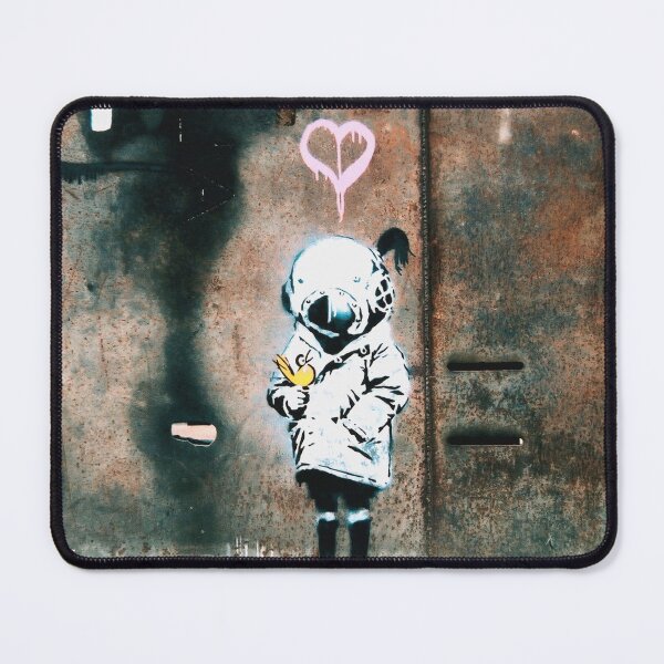 Item preview,  Banksy’s Space Girl With Bird | Original Mural designed and sold by WE-ARE-BANKSY.