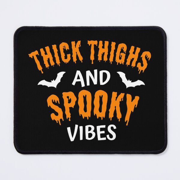 Item preview, Thick Thighs And Spooky Vibes Funny Halloween designed and sold by TheBeastNation.
