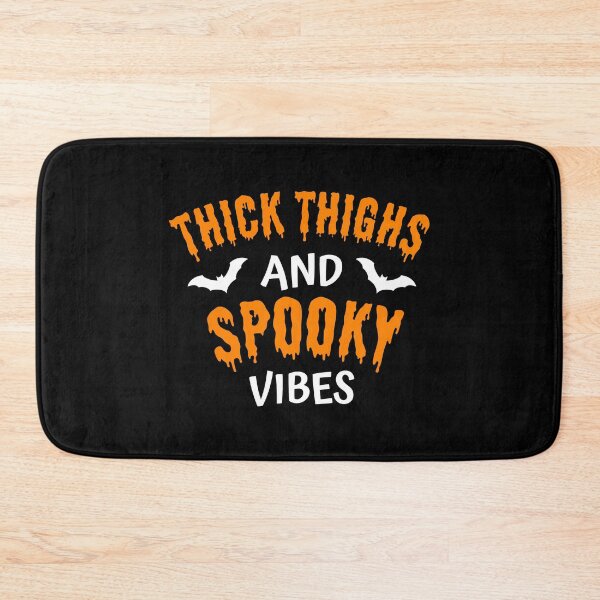 Item preview, Thick Thighs And Spooky Vibes Funny Halloween designed and sold by TheBeastNation.