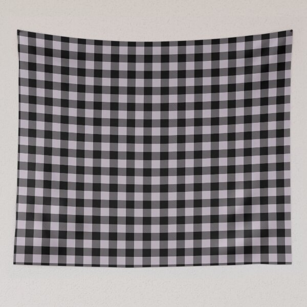 Item preview, Lilac and Black Buffalo Plaid Checkerboard Pattern Pairs Dutch Boy 2022 Popular Color Shadowed Rose 346-3DB - Colour Trends - Trending Hues designed and sold by ColorOfTheYears.