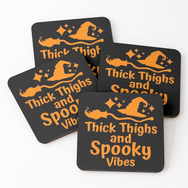 Item preview, Thick Thighs And Spooky Vibes Halloween designed and sold by TheBeastNation.