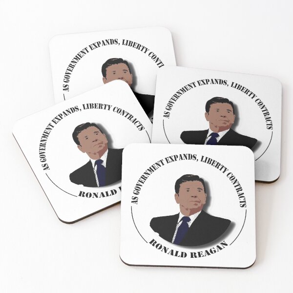 Item preview, “As government expands, liberty contracts.” ― Ronald Reagan designed and sold by Heloisa Facchin.