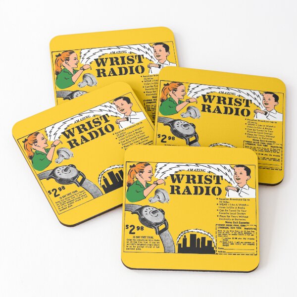 Item preview, AMAZING WRIST RADIO - ADVERT designed and sold by ThrowbackAds.