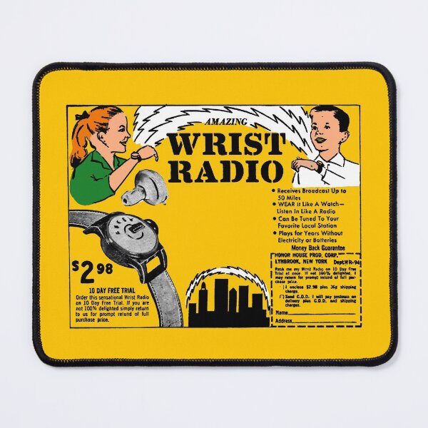 Item preview, AMAZING WRIST RADIO - ADVERT designed and sold by ThrowbackAds.
