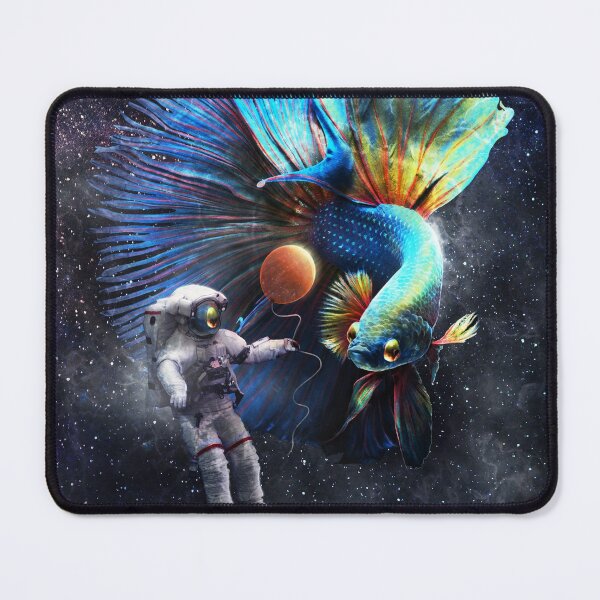 Item preview, Betta in Space designed and sold by MaratusFunk.