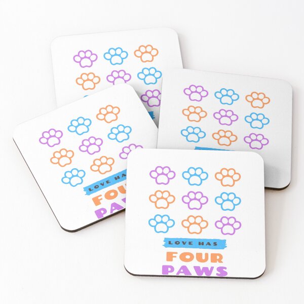 Item preview, Love has four paws cat dog tshirt designed and sold by Shannon Price.