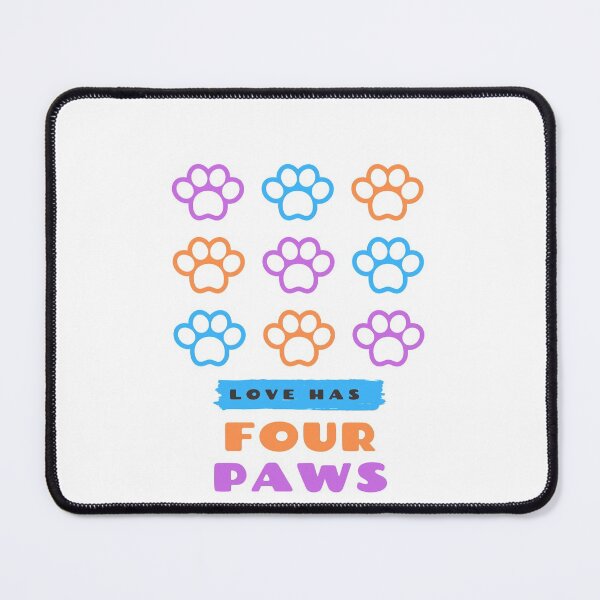 Item preview, Love has four paws cat dog tshirt designed and sold by Shannon Price.