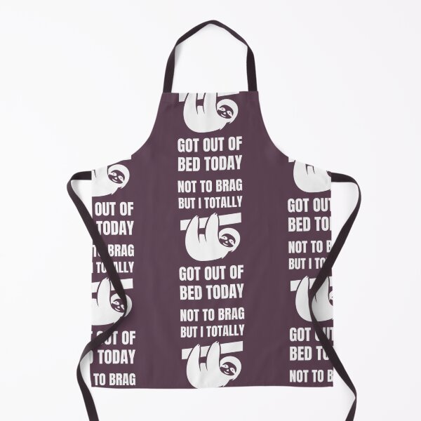 Item preview, Not To Brag But I Totally Got Out Of Bed Today Cute Sloth designed and sold by PixelsNotPens.