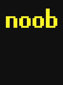 Noob T Shirts Redbubble - story of the fat noob beta roblox