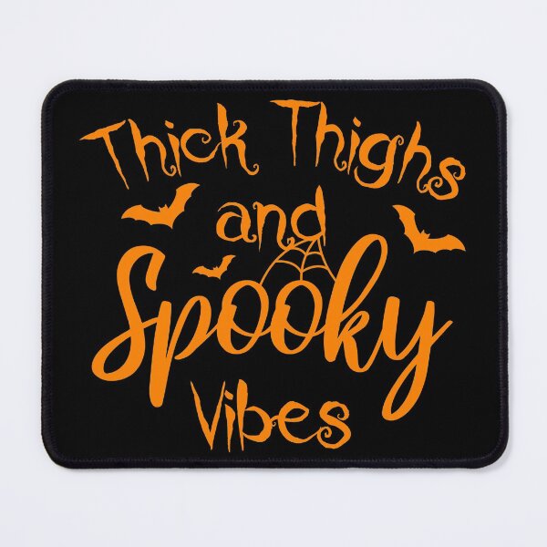 Item preview, Thick Thighs And Spooky Vibes Funny Halloween designed and sold by TheBeastNation.