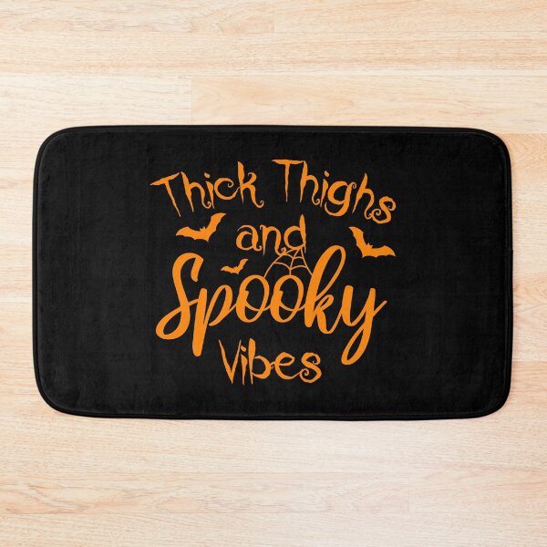 Item preview, Thick Thighs And Spooky Vibes Funny Halloween designed and sold by TheBeastNation.