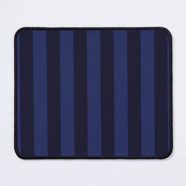Item preview, Navy Blue and Dark Navy Stripes, Vertical Awning Stripes designed and sold by Amy Brinkman.