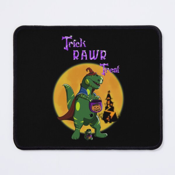 Artikelvorschau, Halloween Dinosaurier Trick Rawr Treat Kürbis entworfen und verkauft von LoonyM.