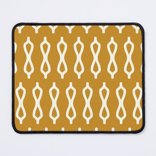 Item preview, Golden Mustard Moroccan Fretwork Auric Gold designed and sold by Amy Brinkman.