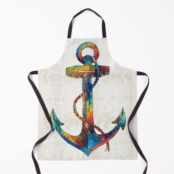 Item preview, Nautical Anchor Art - Anchors Aweigh - By Sharon Cummings designed and sold by Sharon Cummings Art.