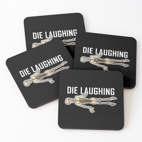 Item preview, Skeleton Die Laughing ArcheoNerdEng Halloween (WH variant) designed and sold by ArcheoNerd.