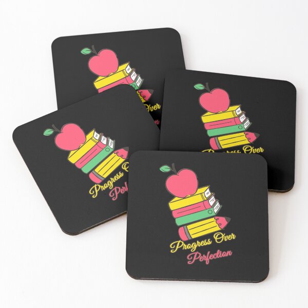 Item preview, Motivational Progress Over Perfection Back To School Teacher designed and sold by oussimakh.