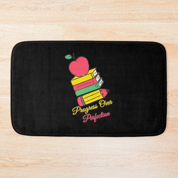 Item preview, Motivational Progress Over Perfection Back To School Teacher designed and sold by oussimakh.