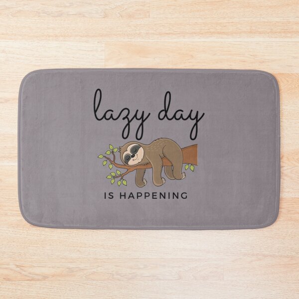Item preview, Lazy Day  is happening cute Sloth hanging out designed and sold by PixelsNotPens.