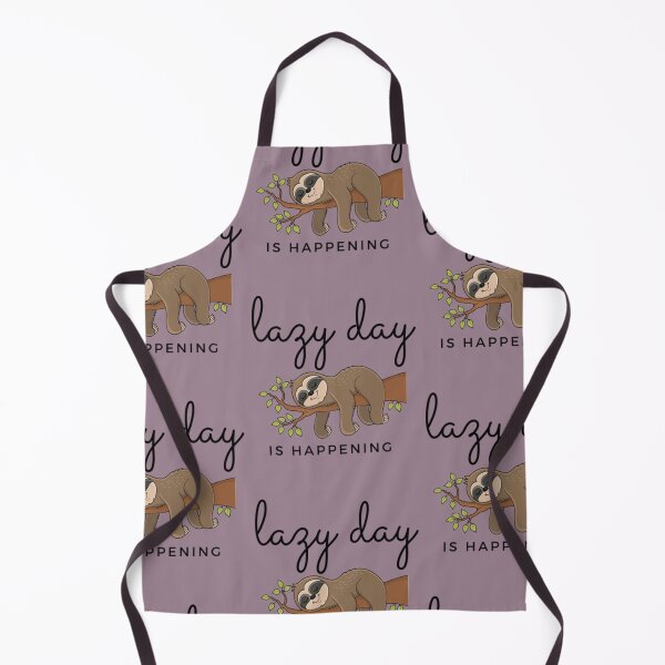Item preview, Lazy Day is happening cute Sloth hanging out designed and sold by PixelsNotPens.