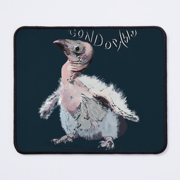 California Condor, Gymnogyps californianus Mouse Pad