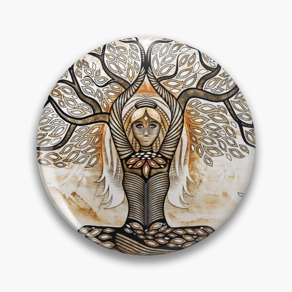 Item preview, Shamanka: Shaman Woman Tree designed and sold by serenaking.