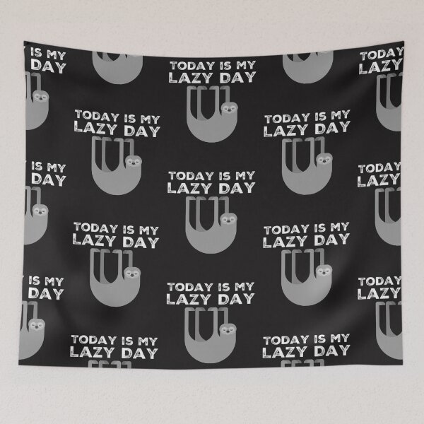 Item preview, Lazy Busy Doing Nothing designed and sold by PixelsNotPens.
