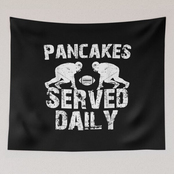 Item preview, Pancakes Served Daily Offensive Lineman Lover Gift designed and sold by cysandy.