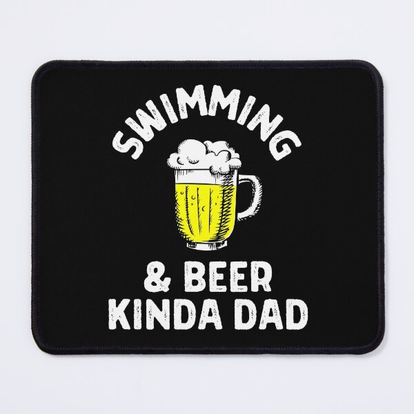 Item preview, Swimming & beer kinda dad designed and sold by TheGreenGoat.