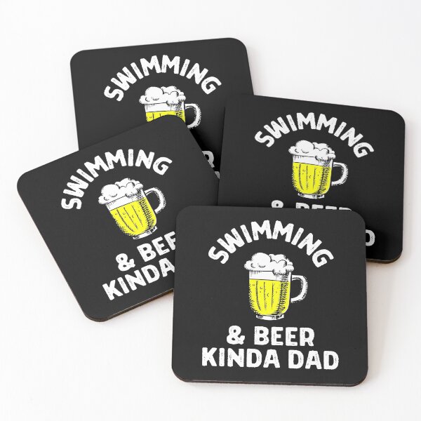Item preview, Swimming & beer kinda dad designed and sold by TheGreenGoat.