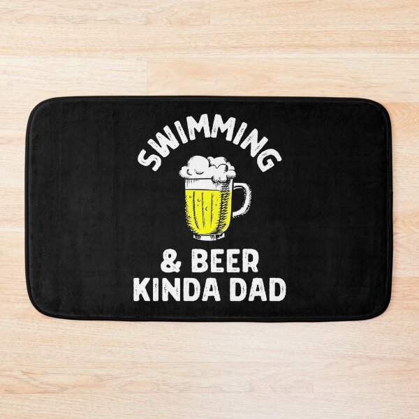 Item preview, Swimming & beer kinda dad designed and sold by TheGreenGoat.