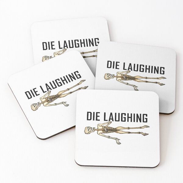 Item preview, Skeleton Die Laughing ArcheoNerdEng Halloween (BH variant) designed and sold by ArcheoNerd.