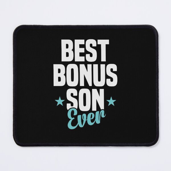 Item preview, Best Bonus Son Ever Funny Stepson Saying Gift Idea / Christmas Gifts for Son / Colored Vintage Design designed and sold by Chamssou.