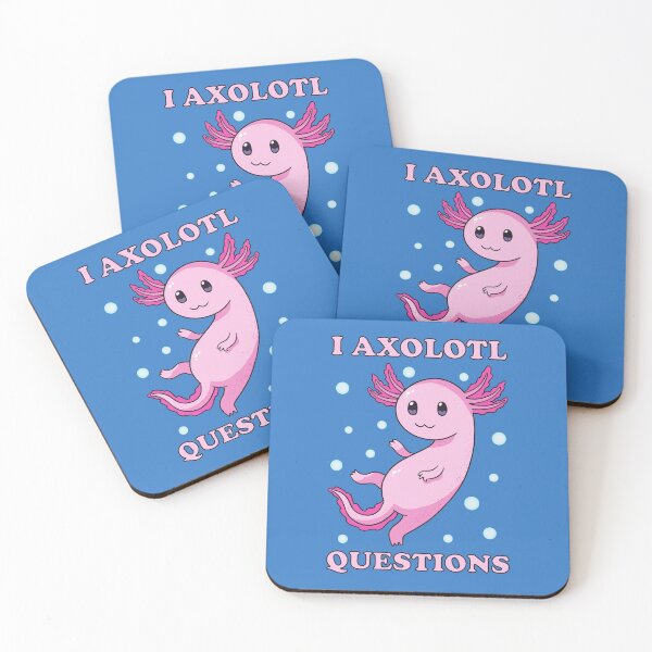 Item preview, I Axolotl Questions IV designed and sold by Lemon Pepper.