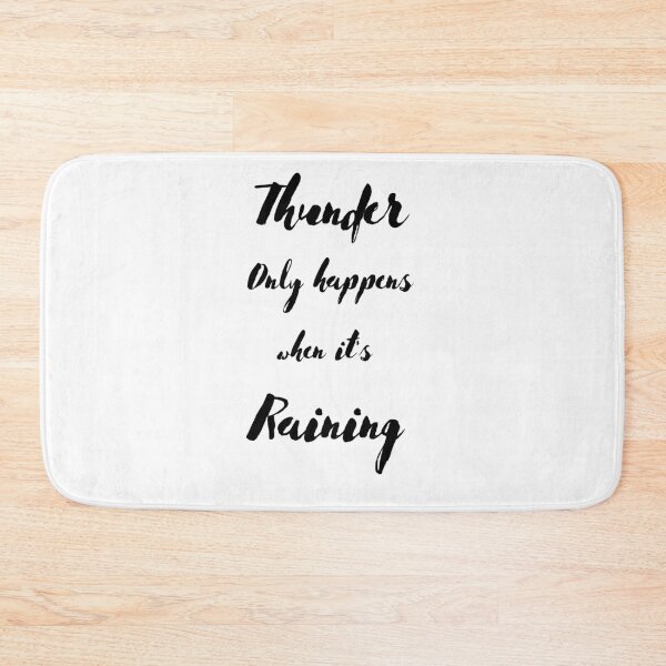 Item preview, Thunder only happens when it's raining designed and sold by Preety Padhiyar.